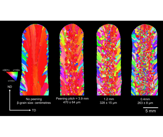 WAAM Ti-6242 Microstructure Refinement — Newam Website